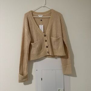 NWT lovers and friends cardigan size small